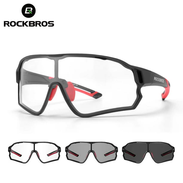 ROCKBROS Sports Photochromatic Glasses Cycling Full Frame Sunglasses Bike Goggle